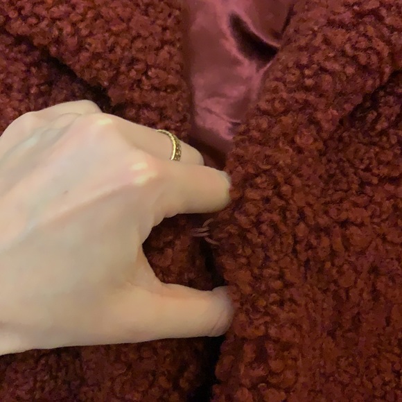 Red Teddy Jacket - Picture 5 of 5